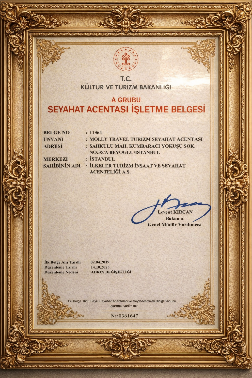 TÜRSAB Hizmet Güvencesi